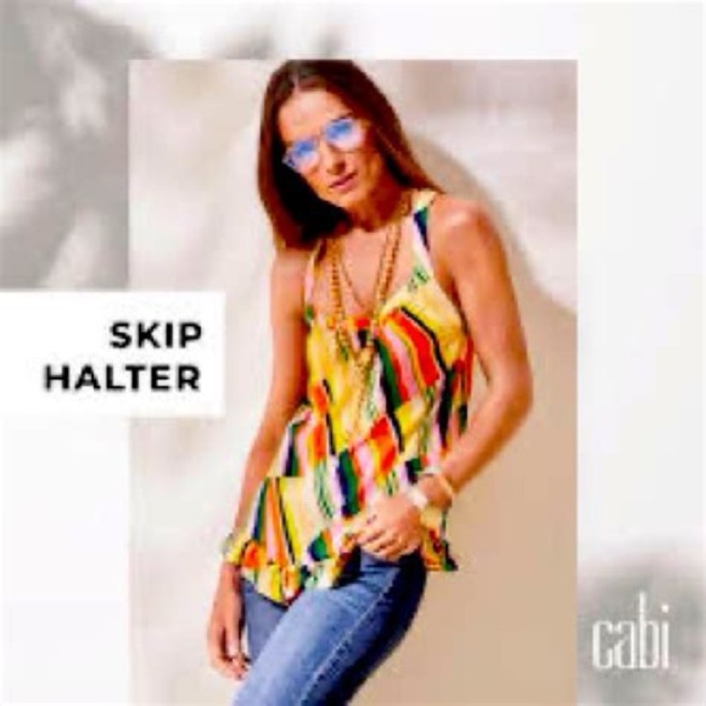 NWT Cabi Skip Halter size XS